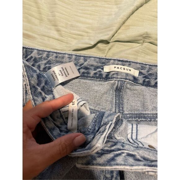 Pacsun festival Jean shorts 28 - Picture 4 of 4